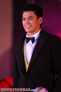 Best in Formal Attire - Jowell Christian de los Reyes