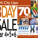 SM Lipa 3 Day Sale March 4-6, 2011