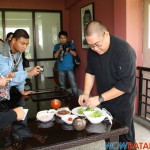 chef paul poblador demoed ensaladang SGB preparation