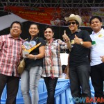 Mayor Nas, representative of Agoncillo contingent, Gov. Vi, Vice Gov. Mark, SK Pres. Mark Laurence