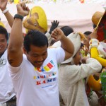 Mayor Jey Cerrado celebrates with his contingent