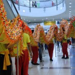 Chinese dragon dancer Chinese dragon dancer