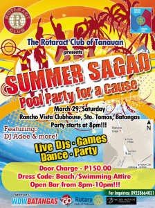 Summer Sagad Pool Party by Rotaract Tanauan