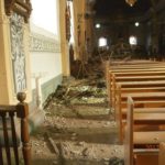 Damages to Basilica Batangas City Caused by April 2017 Earthquake, pictures by Rogelio Fabie