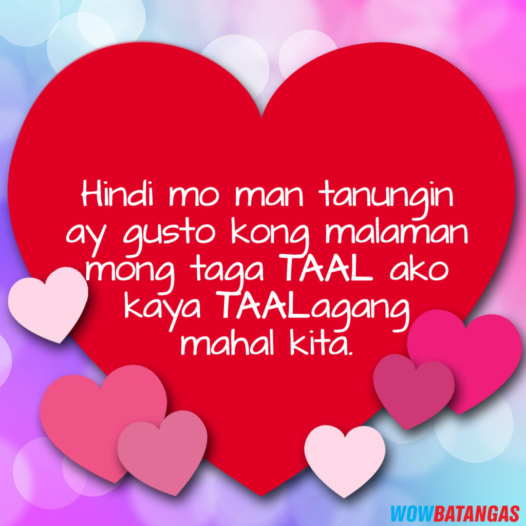 Batangenyo Valentine's Hugot/Chessy Lines | WOWBatangas.com - Ang ...