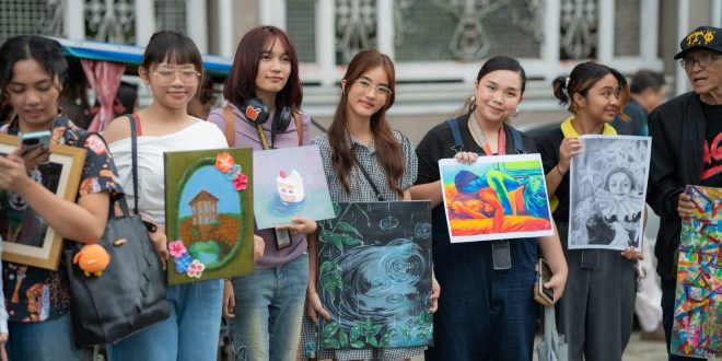 Bagsik + more Batangas Arts and Culture orgs stage The Human Easel Project